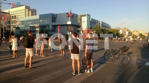 Počele blokade u Novom Sadu